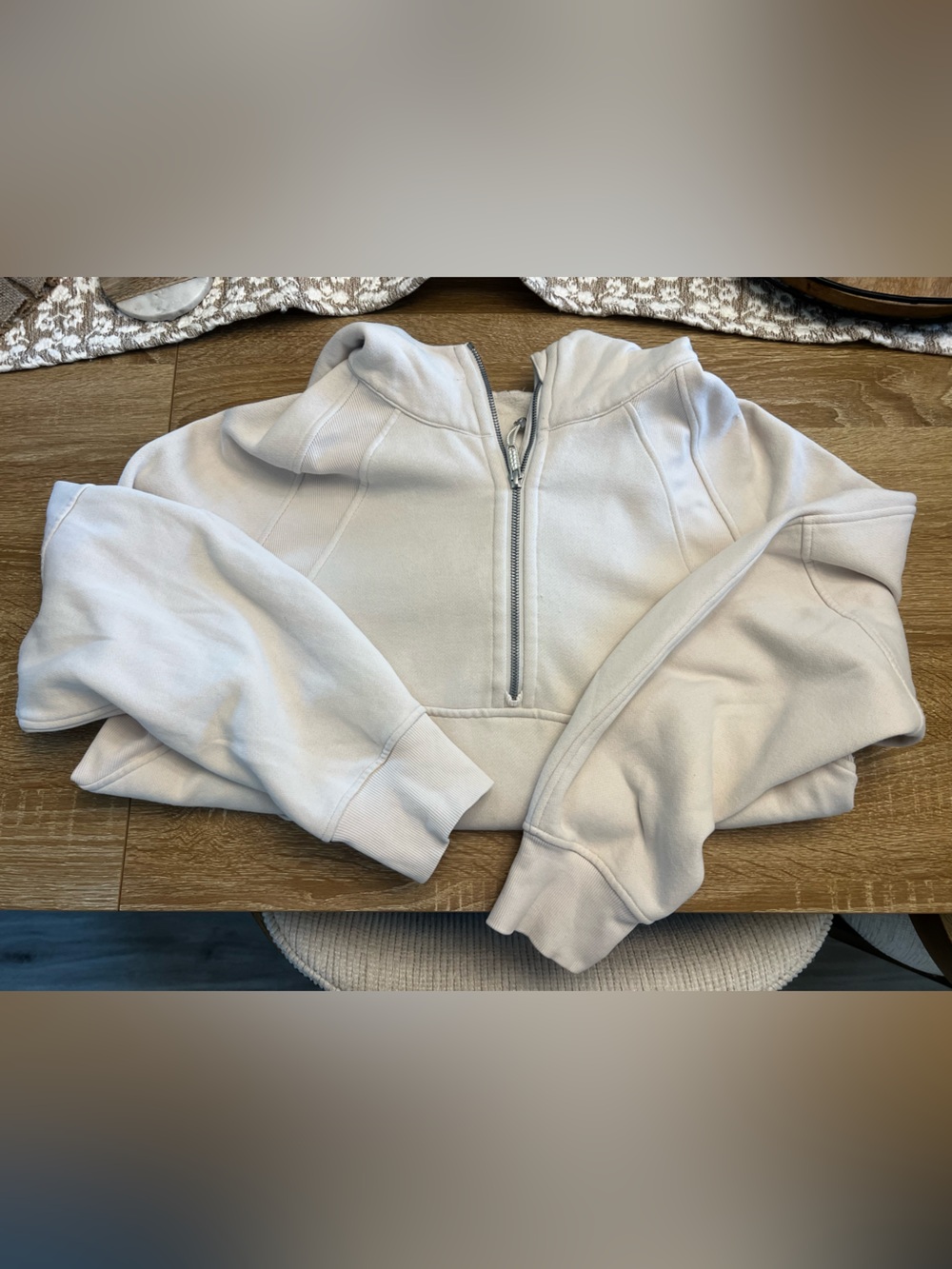 Lululemon oversized scuba 1/2 zip